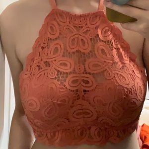 LACEY PINK BRA/HALTER TOP